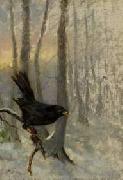 unknow artist, Bird on a Three Branch